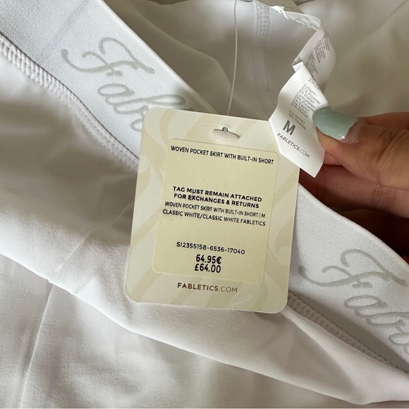 Fabletics Woven Pocket Skirt With Built-In Short - Picture 6 of 8